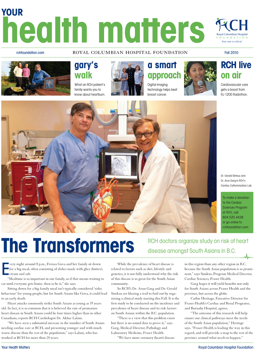 YHM Fall 2010 – Community Paper Edition