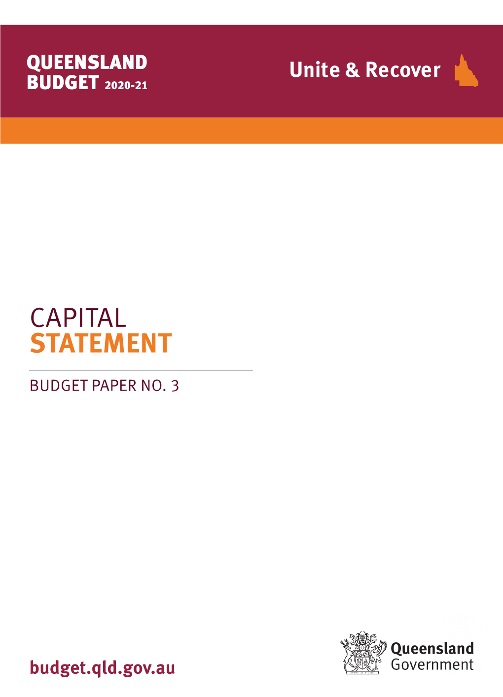 Capital Statement Budget Paper No