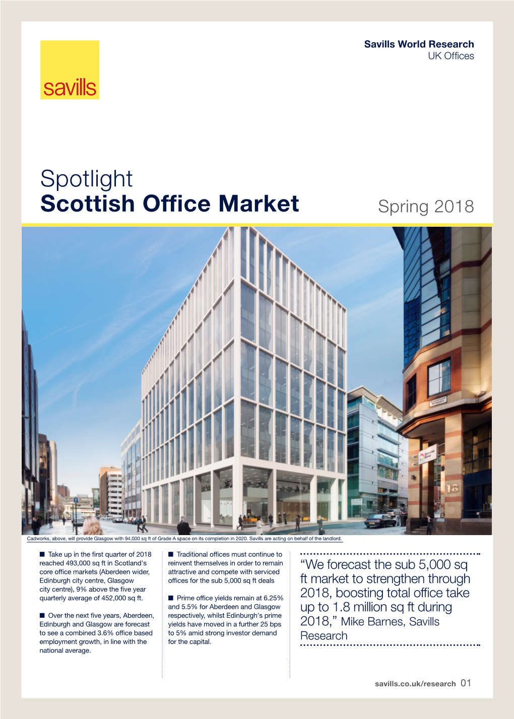 Spotlight Scottish Office Market Spring 2018