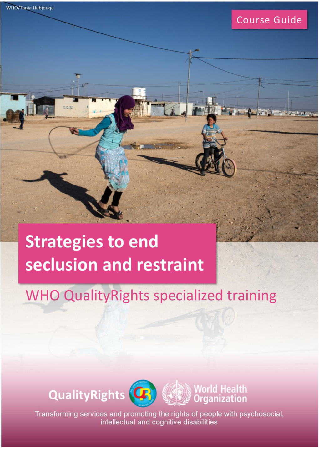 Strategies to End Seclusion and Restraint. WHO Qualityrights Specialized Training