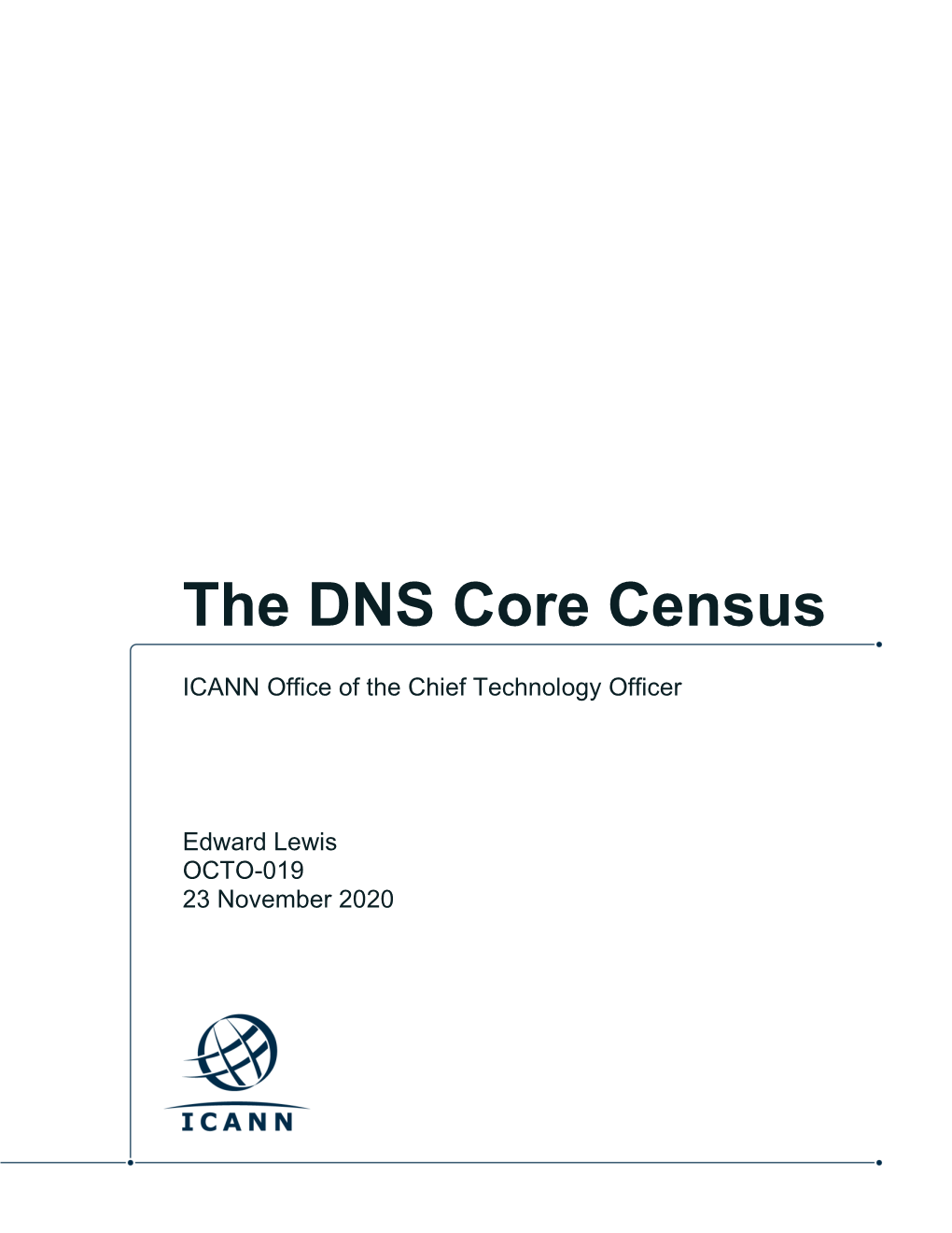 The DNS Core Census