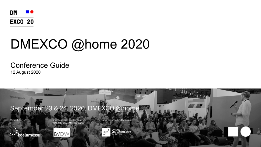 DMEXCO @Home 2020