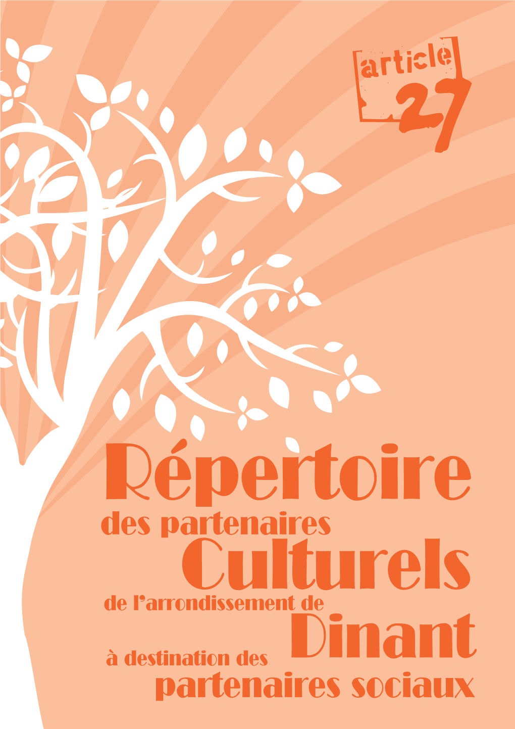 Répertoire Des Partenaires Culturels De L’Arrondissement De