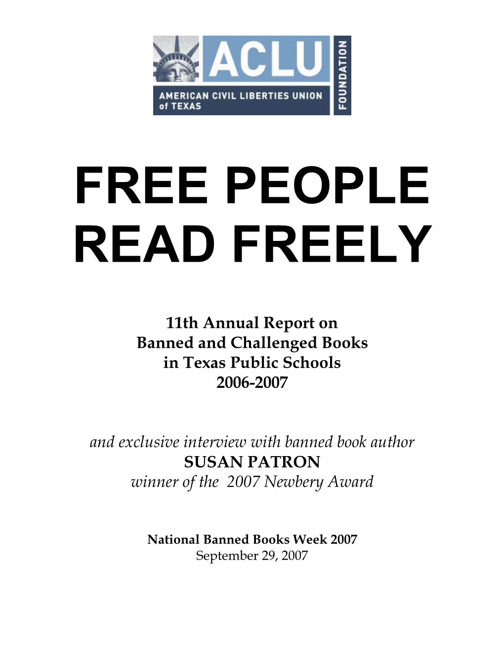 Free People Read Freely