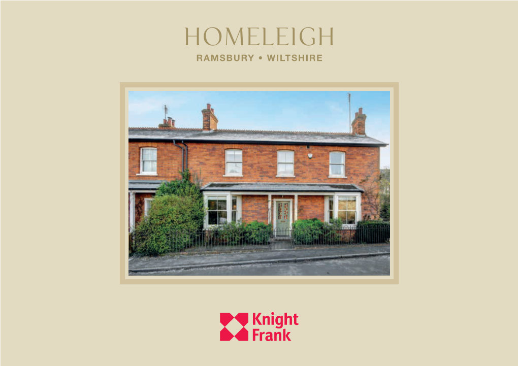 Homeleigh RAMSBURY • WILTSHIRE Homeleigh RAMSBURY • WILTSHIRE