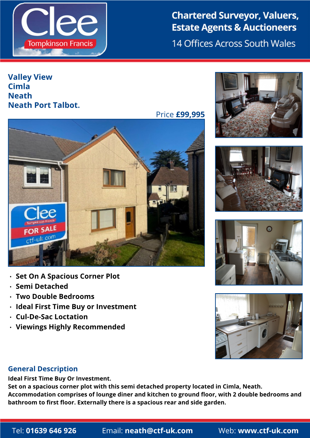 Valley View Cimla Neath Neath Port Talbot. Price £99,995