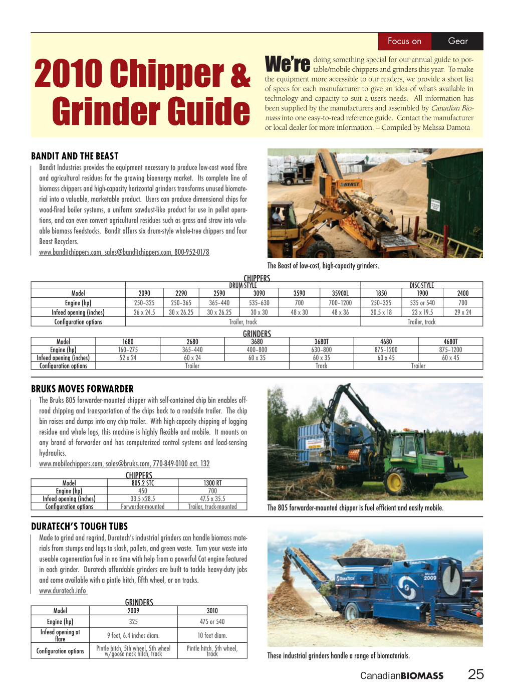 2010 Chipper & Grinder Guide