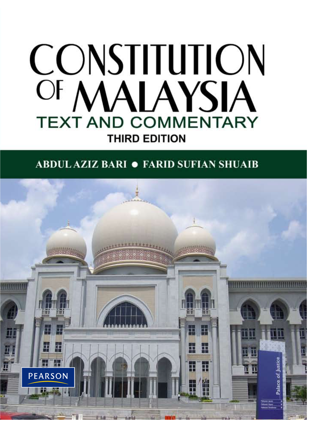 Malaysia Text and Commentary Third Edition Abdul Aziz Bari • Farid Sufian