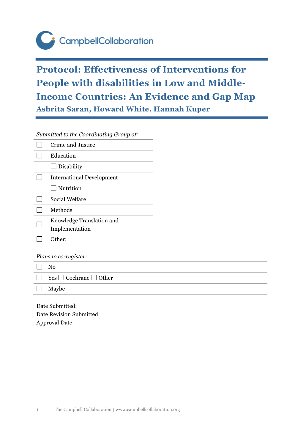 Systematic Review Template