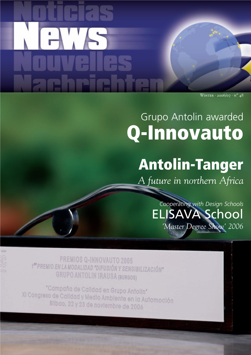 Antolin-Tanger a Future in Northern Africa
