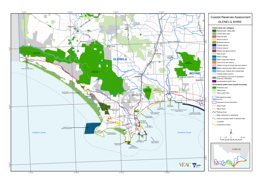 GLENELG MOYNE Coastal Reserves Assessment GLENELG SHIRE