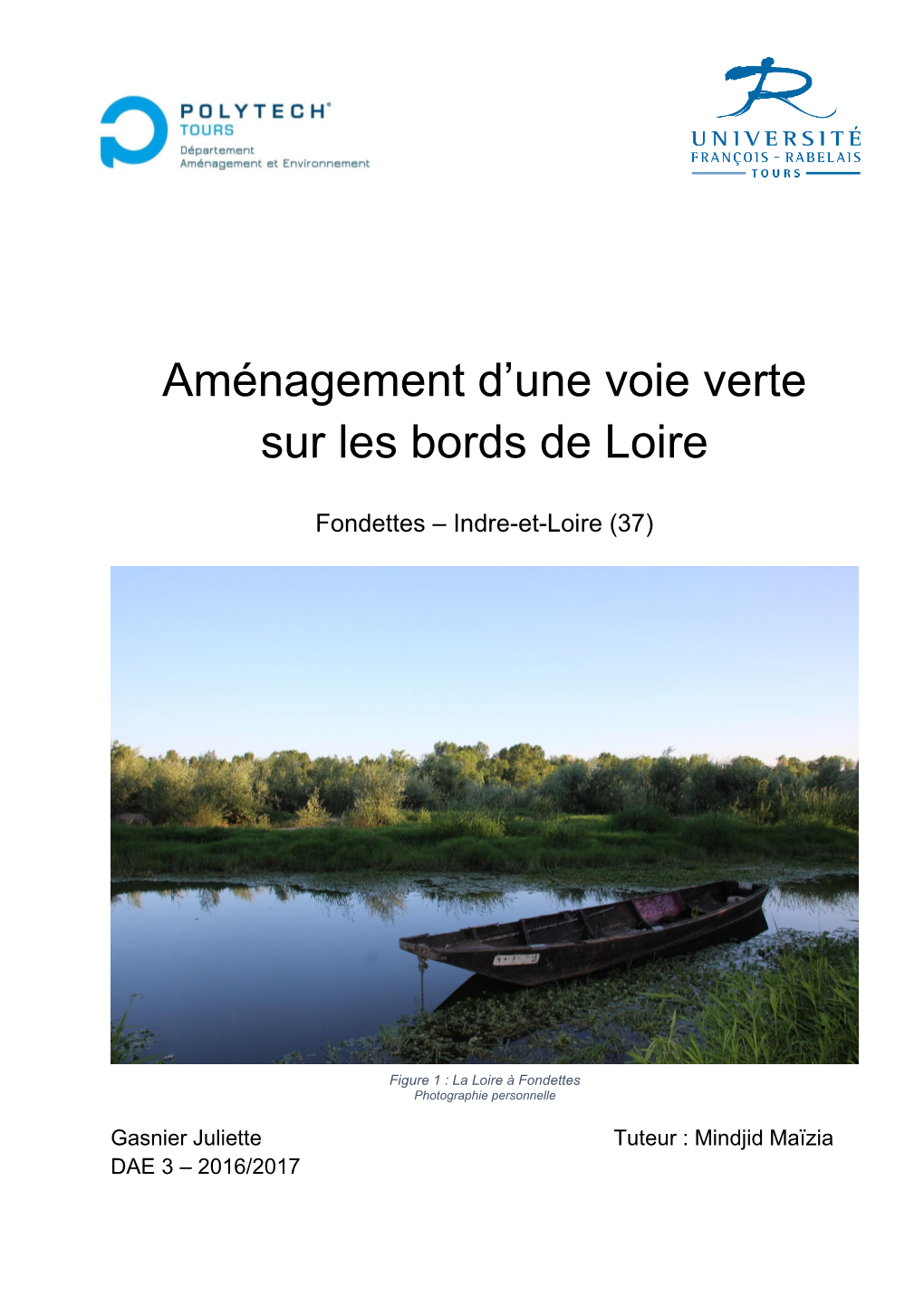 Aménagement D'une Voie Verte Sur Les Bords De Loire