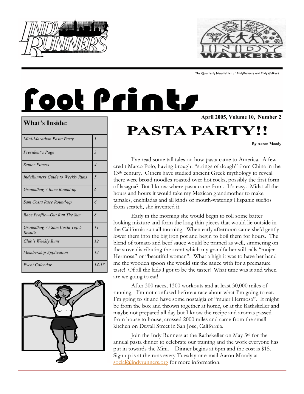 Foot Prints Page 1