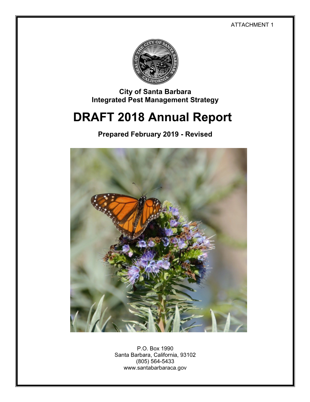 2018 DRAFT IPM Report