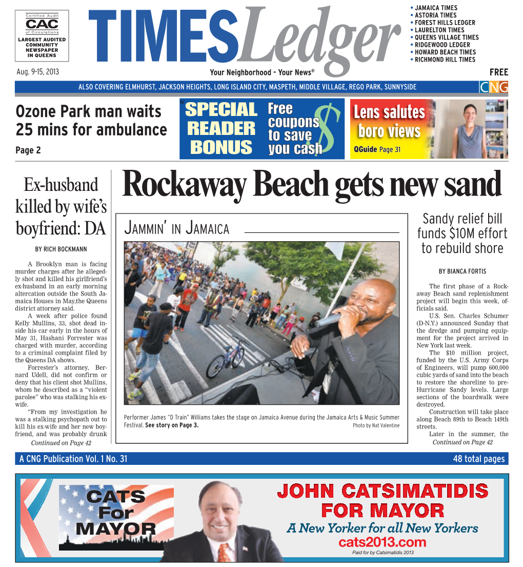 Rockaway Beach Gets New Sand