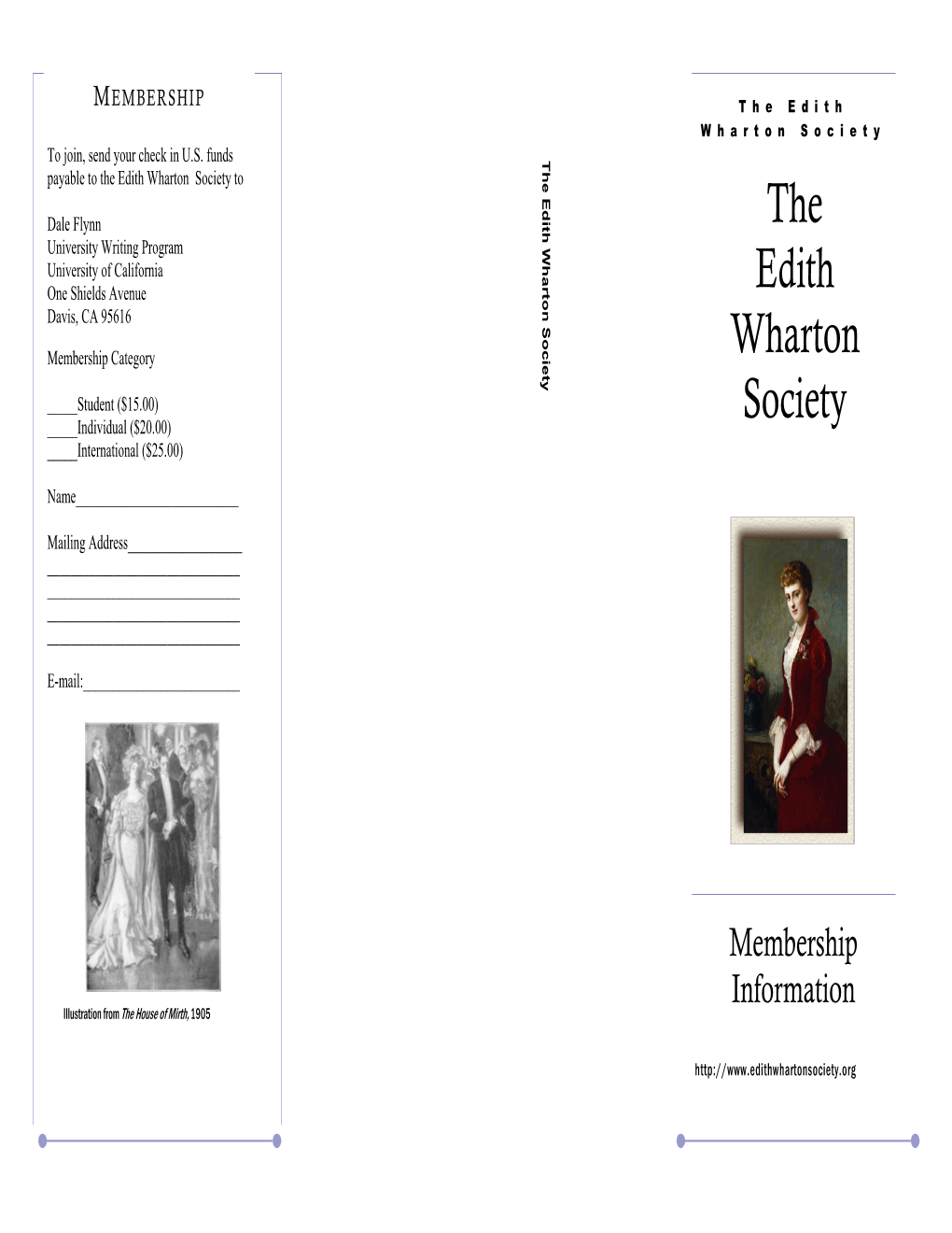 The Edith Wharton Society