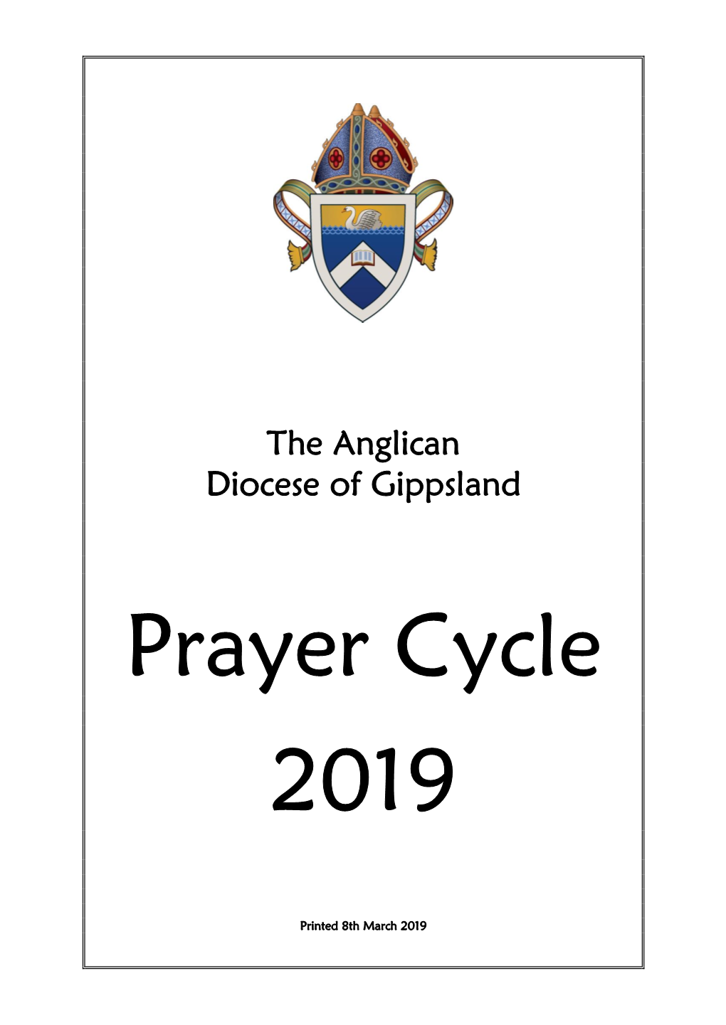 Prayer Cycle 2019