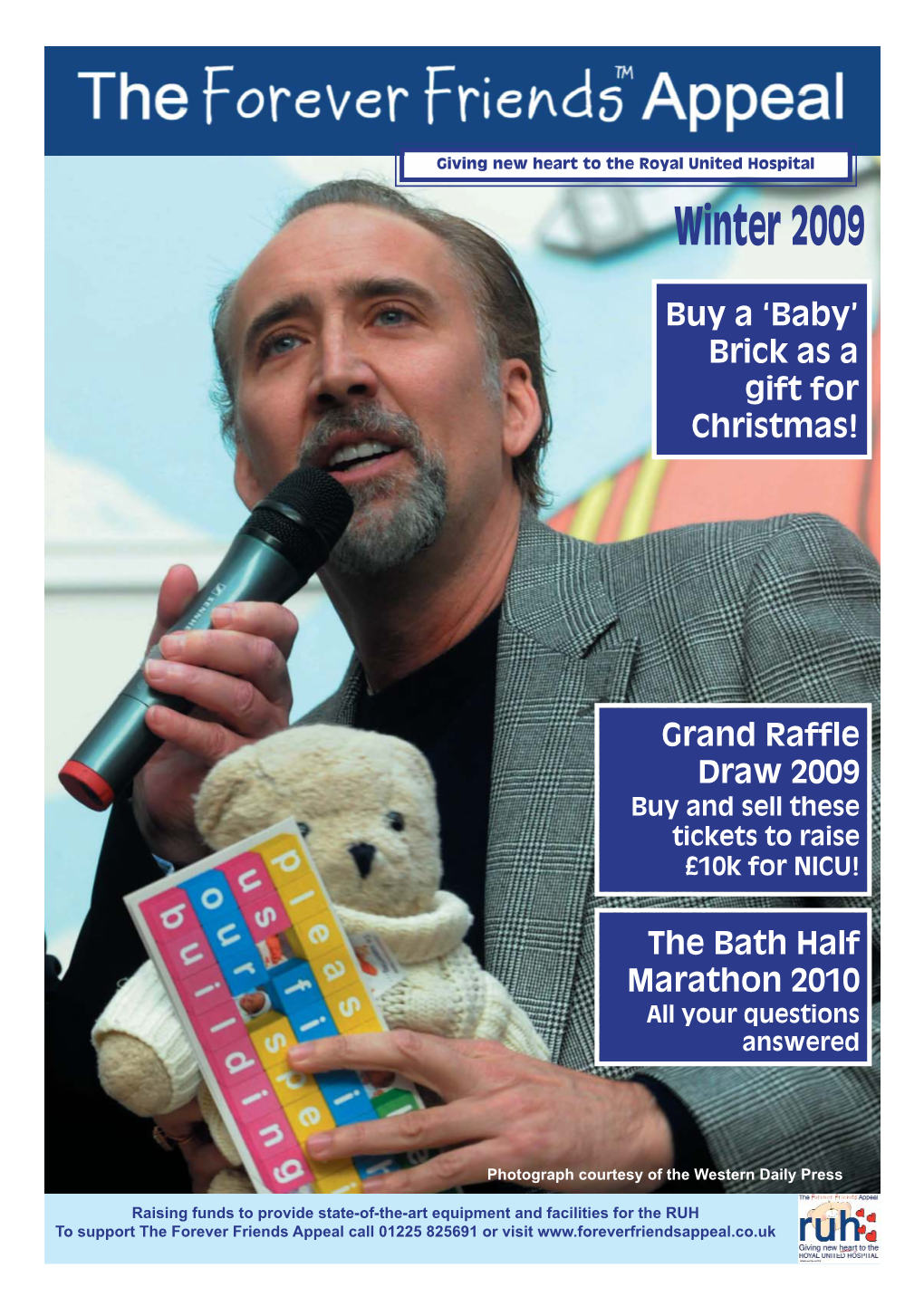 Buy a 'Baby' Brick As a Gift for Christmas! Grand Raffle Draw 2009