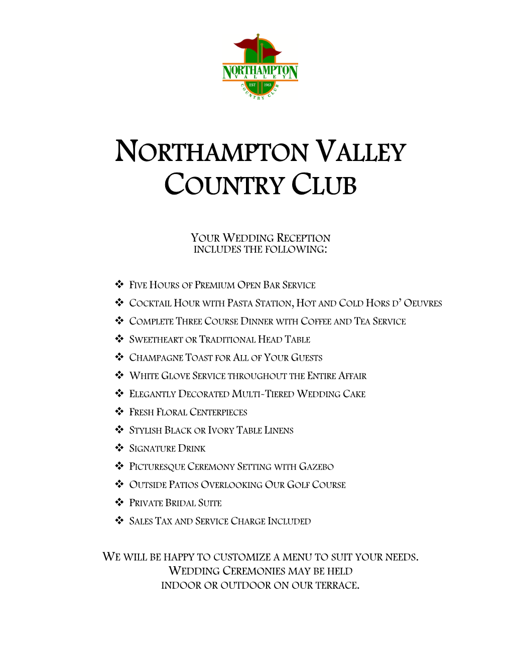 Northampton Valley Country Club