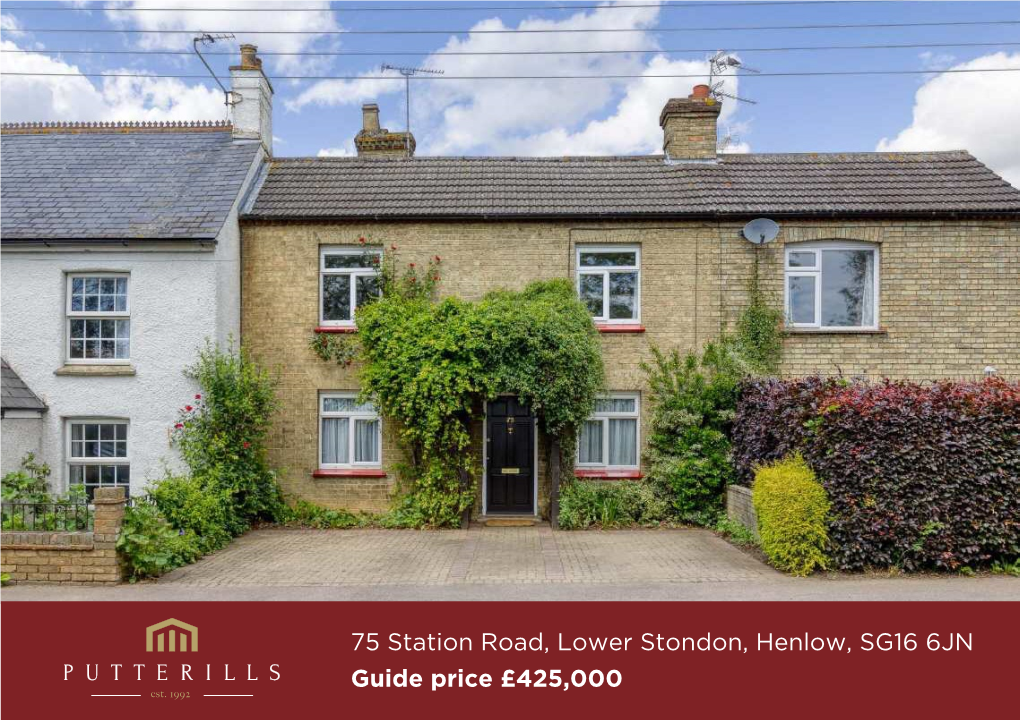 75 Station Road, Lower Stondon, Henlow, SG16 6JN Guide Price