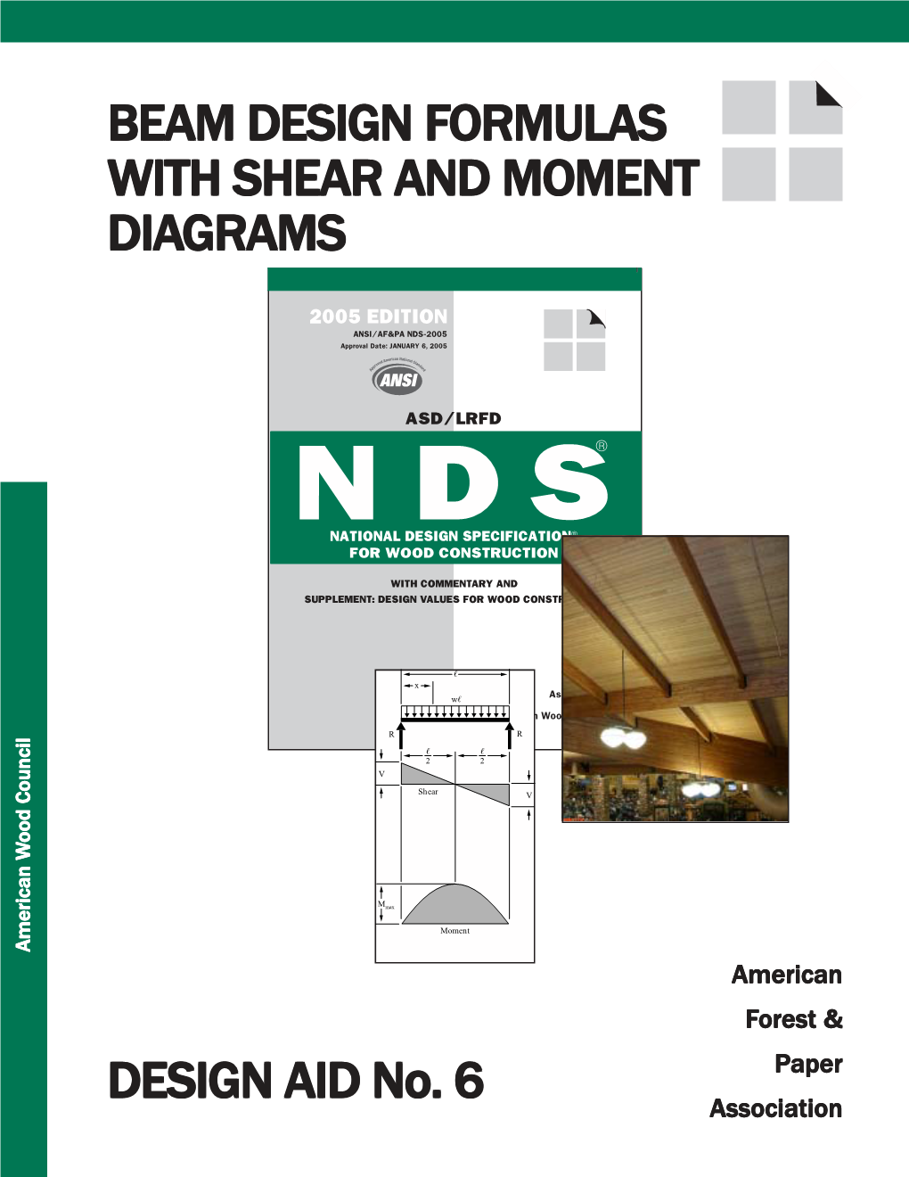 Design Aid 6 Beam Design Formulas with Shear and Moment Diagrams
