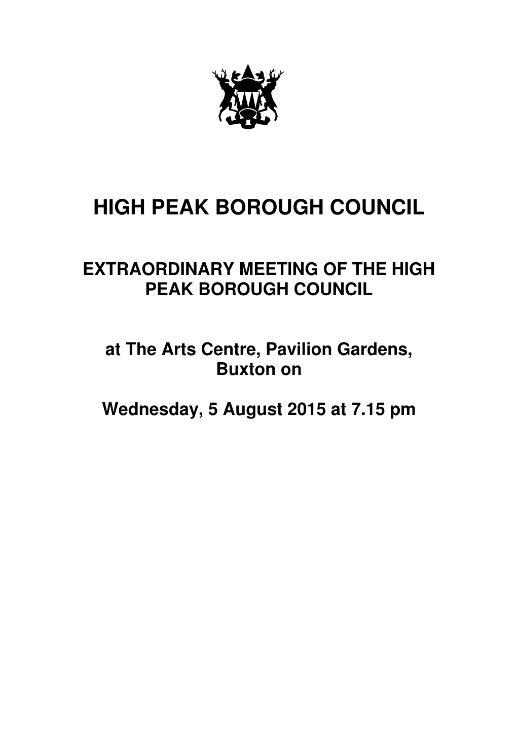 High Peak Borough Council