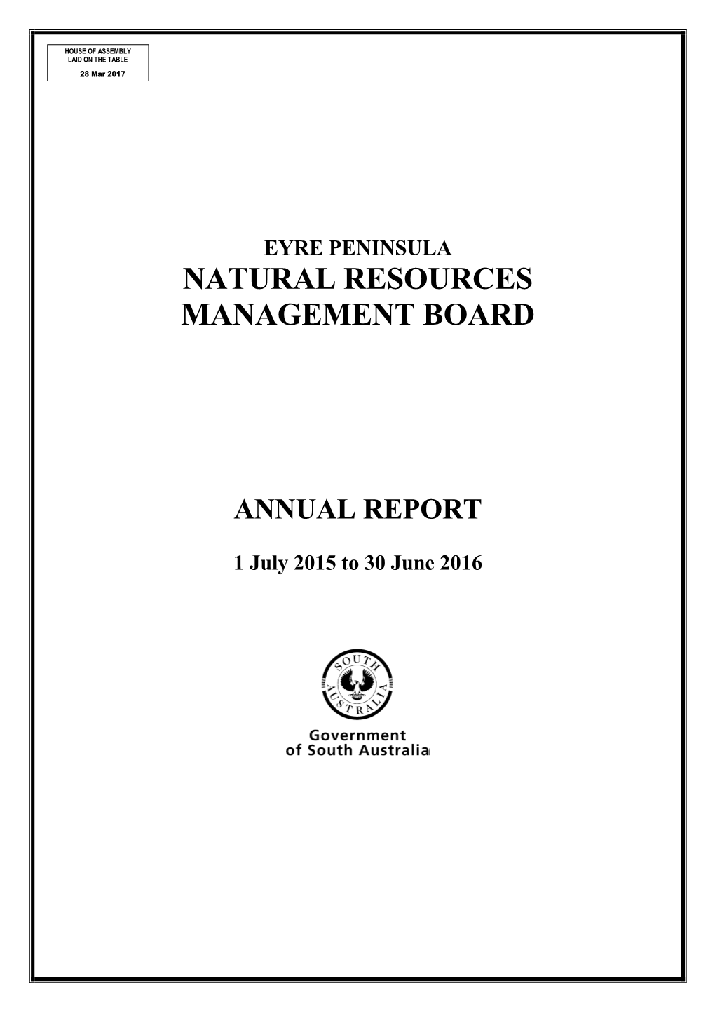 Natural Resources Management Board