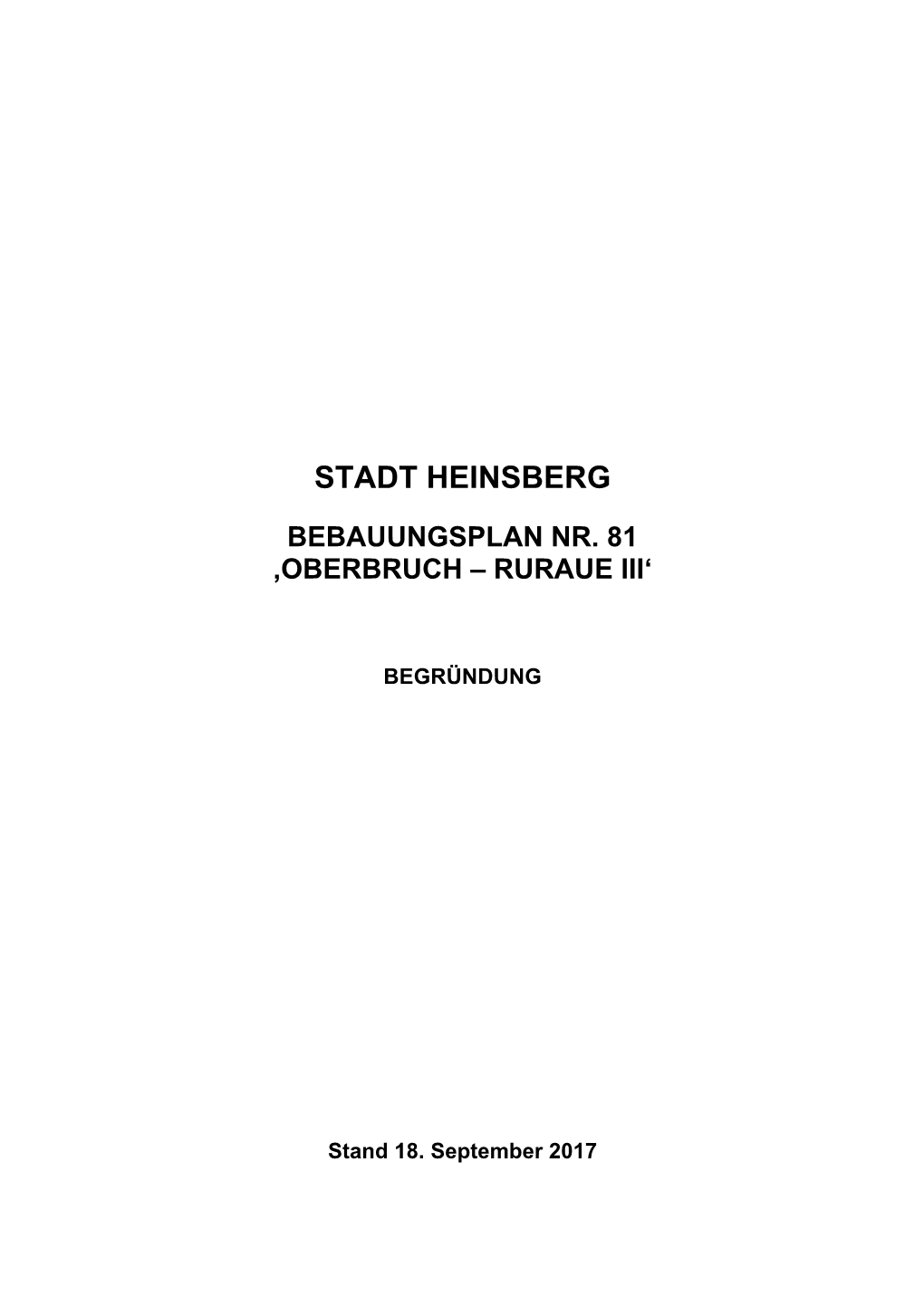 Stadt Heinsberg