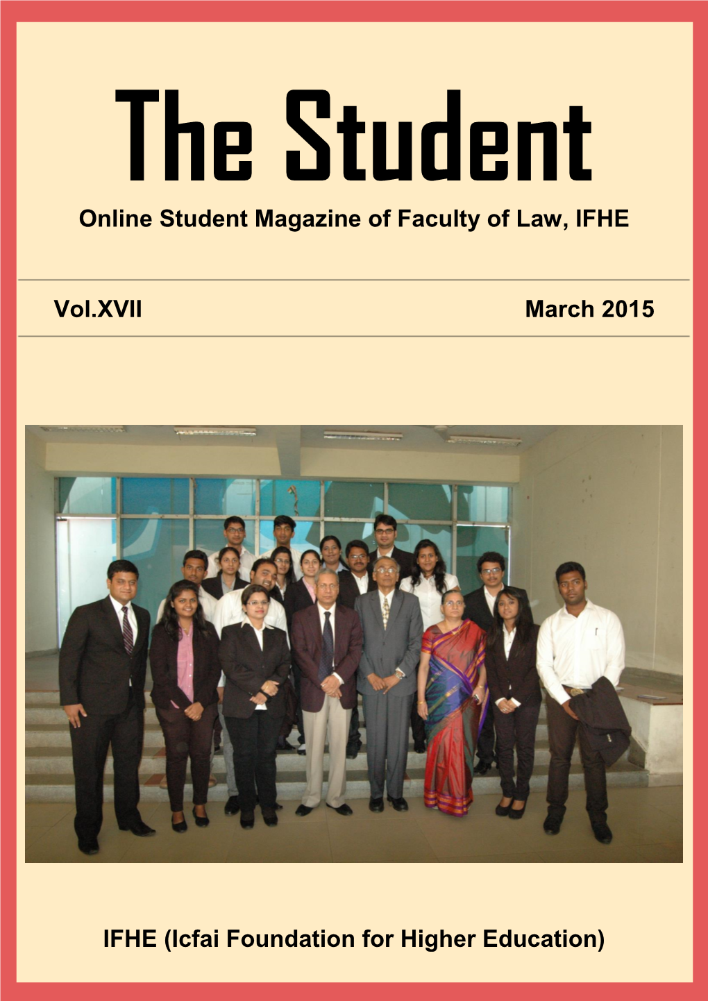 Online Student Magazine of Faculty of Law, IFHE