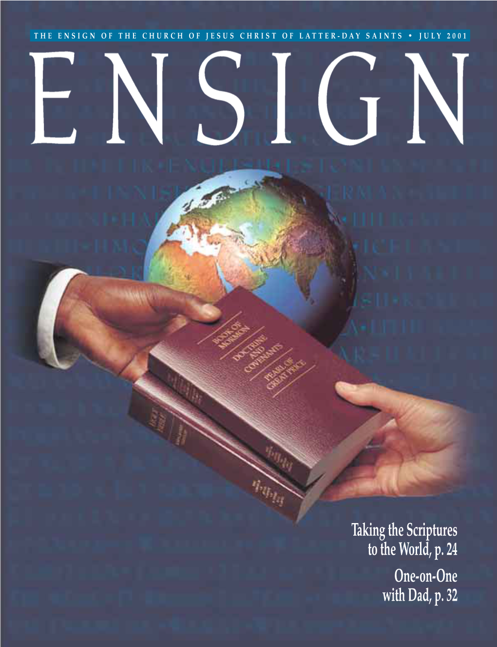 July 2001 Ensign