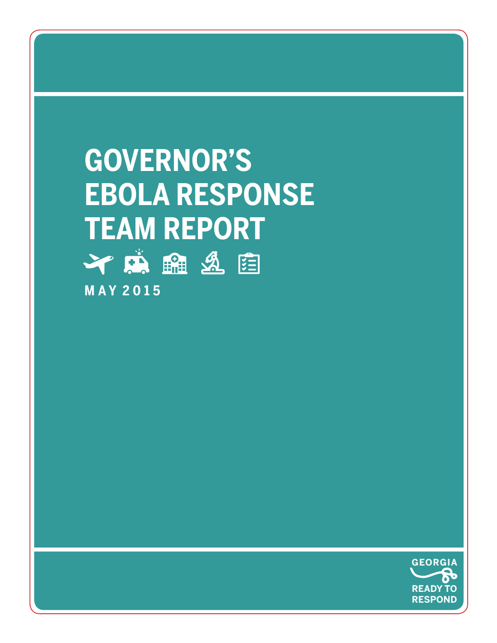 Governor's Ebola Response Team Report