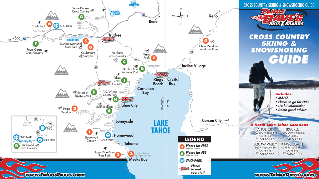 Cross Country & Snowshoe Guide