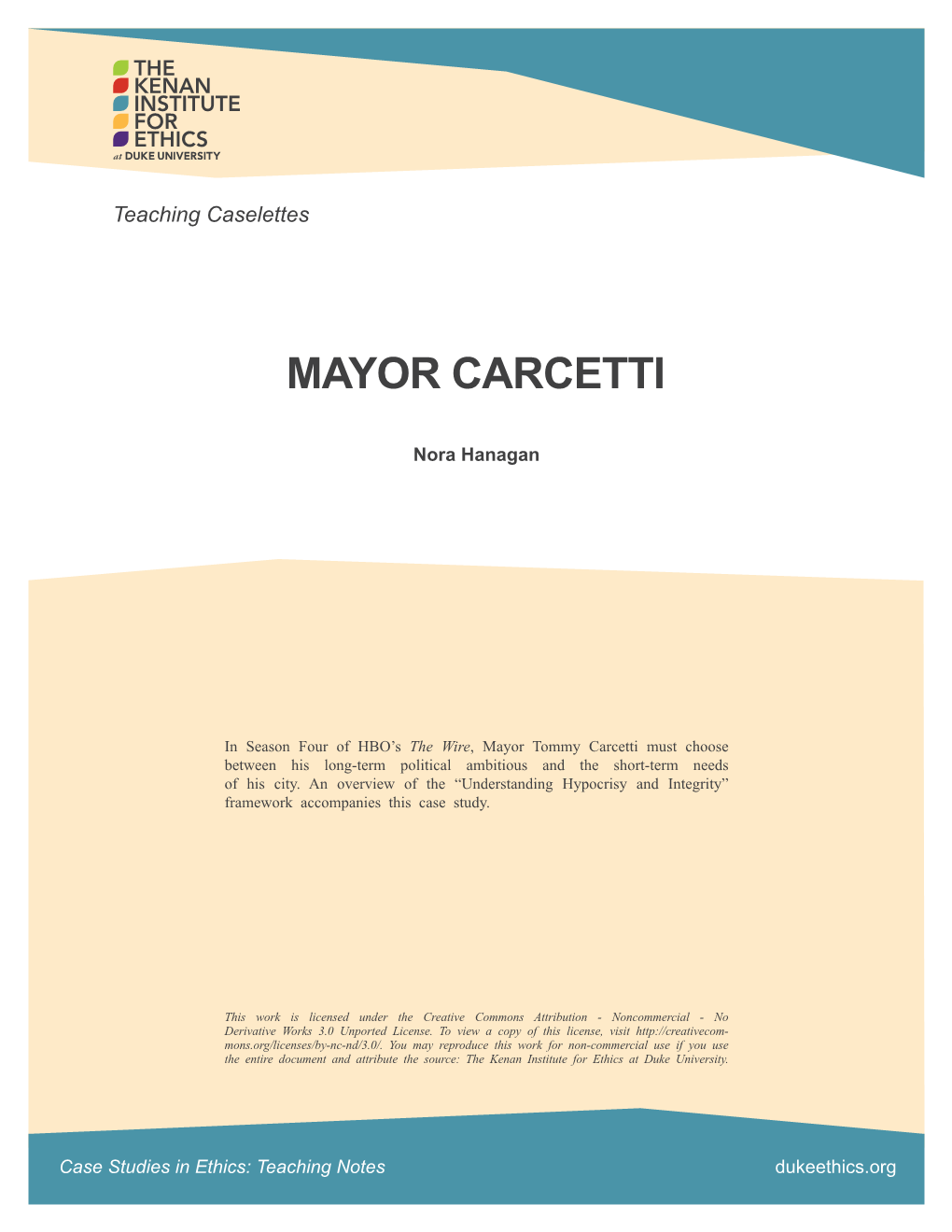 Mayor Carcetti