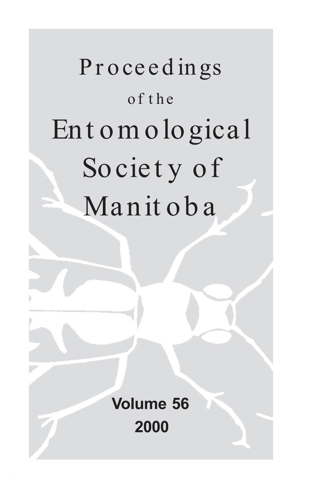 Entomological Society of Manitoba