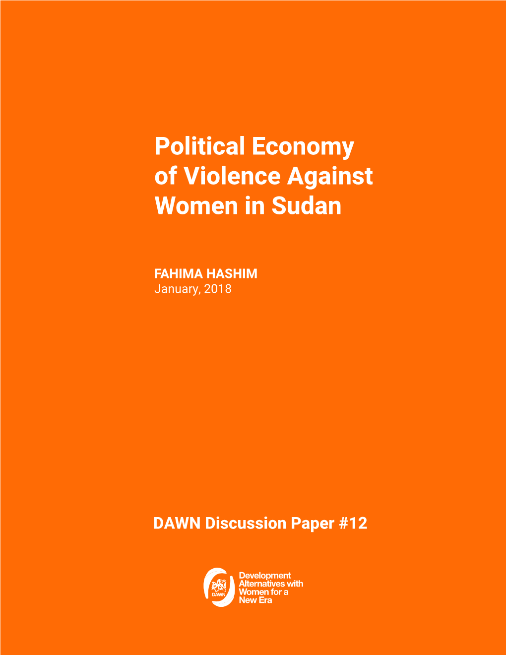 Political Economy of Violence Against Women in Sudan