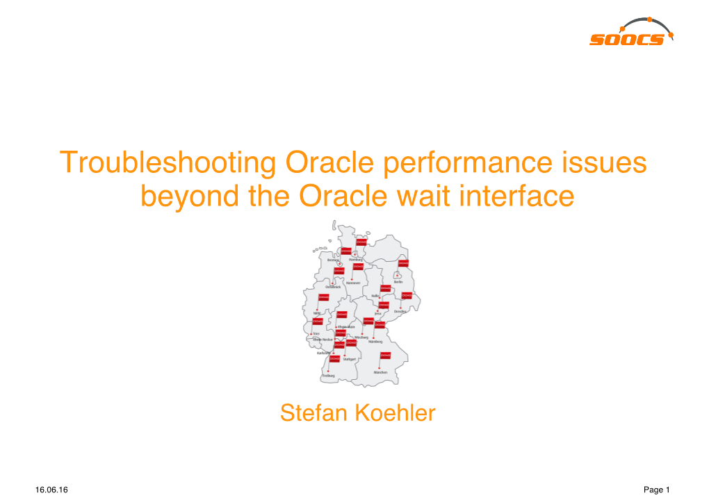 Troubleshooting Oracle Performance Issues Beyond the Oracle Wait Interface