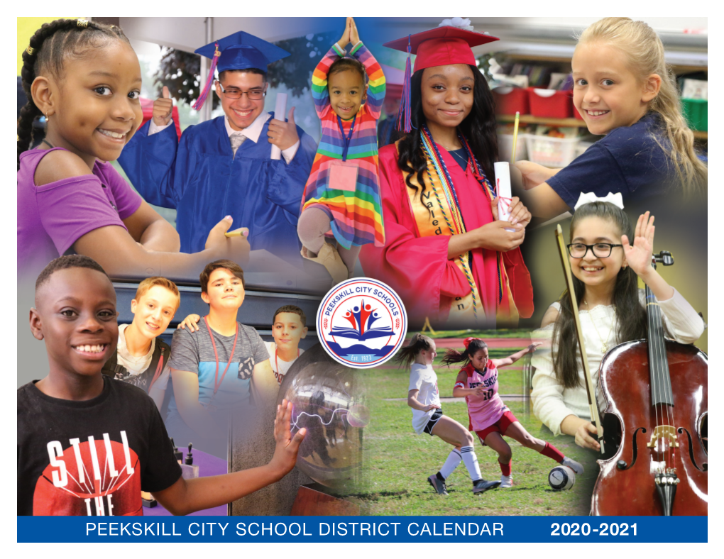 Peekskill City School District Calendar 2020-2021