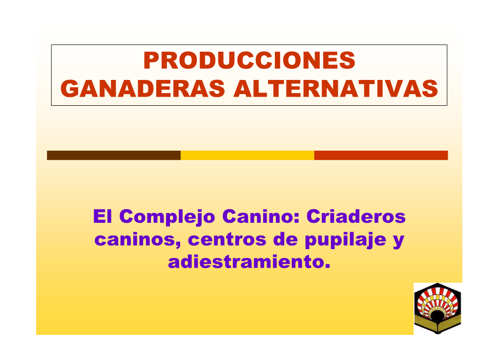 Producciones Ganaderas Alternativas