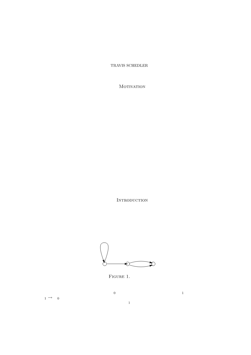 Quivers in Representation Theory (18.735, Spring 2009) Lecture 1