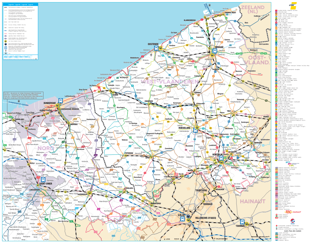 Grensoverschrijdende Kaart Openbaar Vervoer