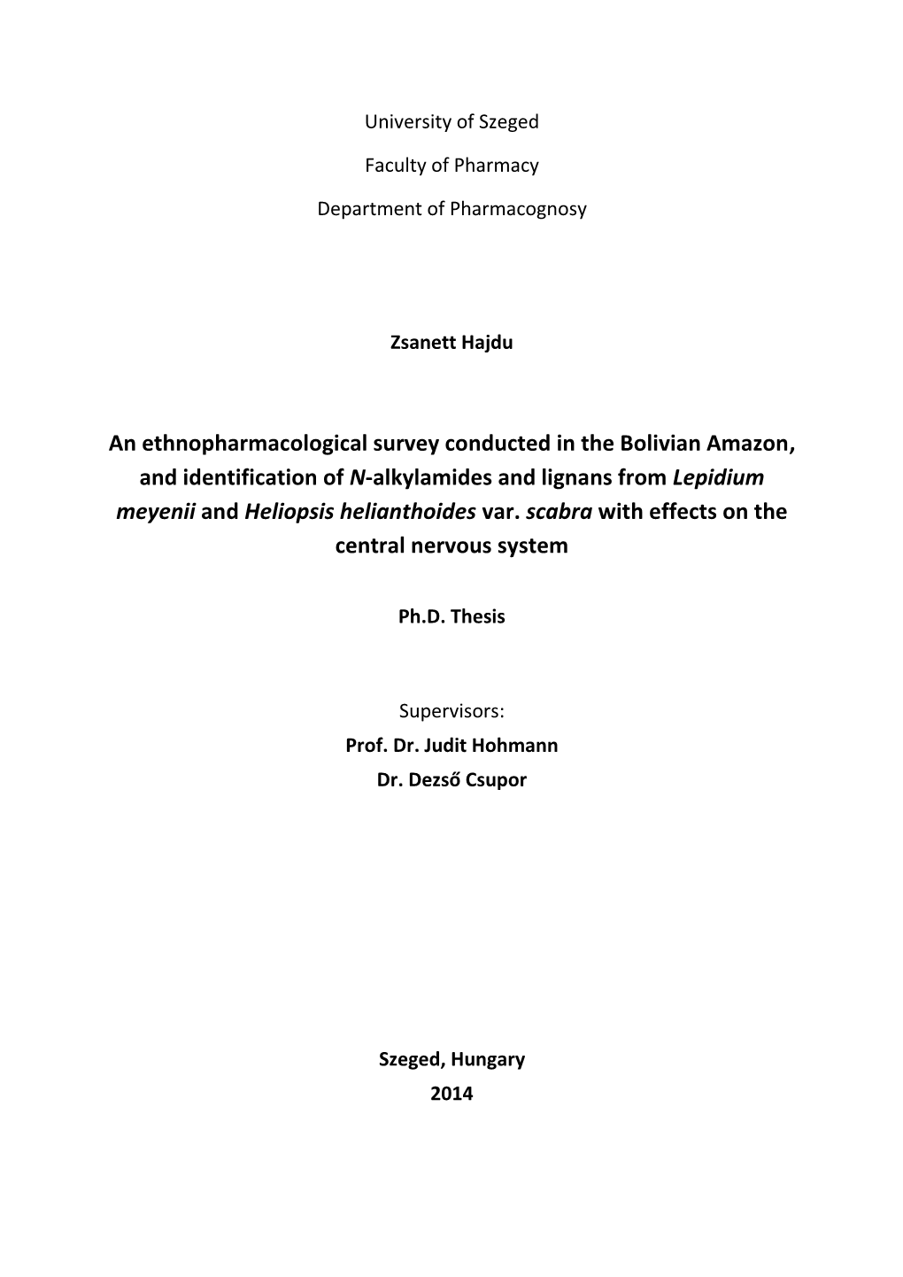 Phd.Thesis.Hajdu.Zs2014.Pdf