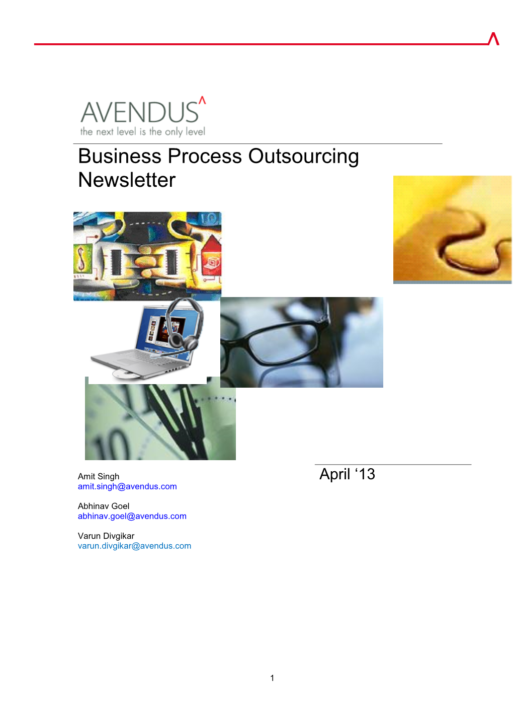 Business Process Outsourcing Newsletter