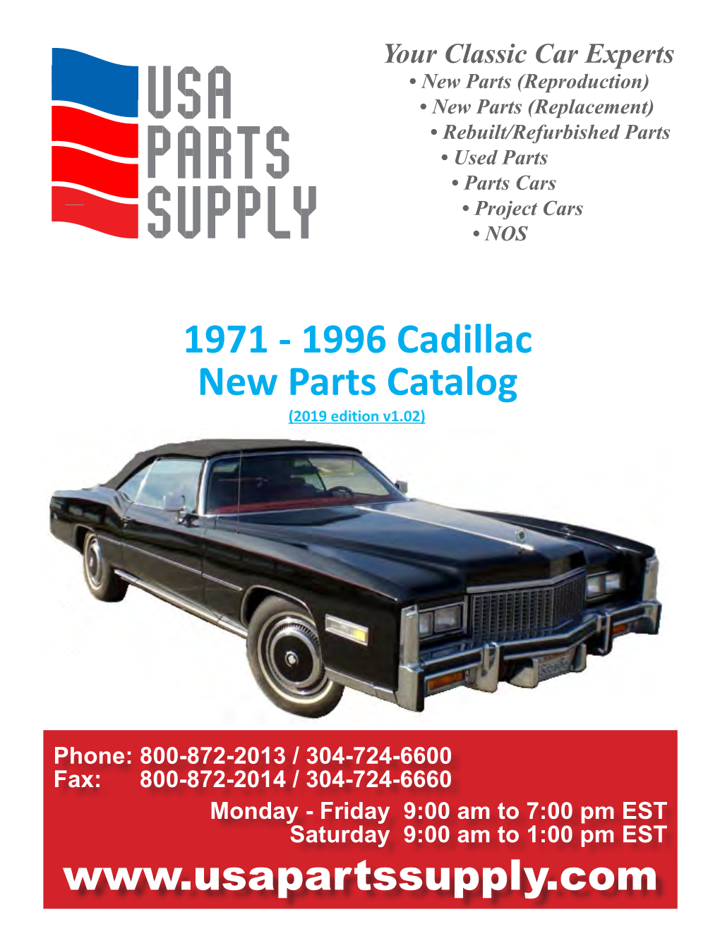 Cadillac New Parts Catalog (2019 Edition V1.02)