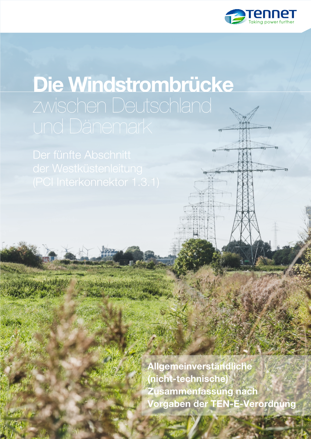 Die Windstrombrücke Zwischen Deutschland Und Dänemark
