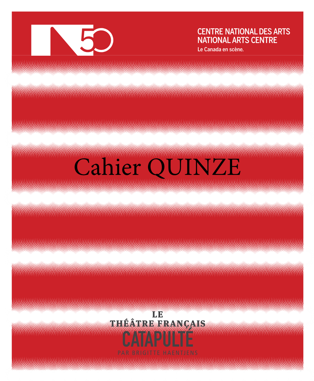 Cahier QUINZE