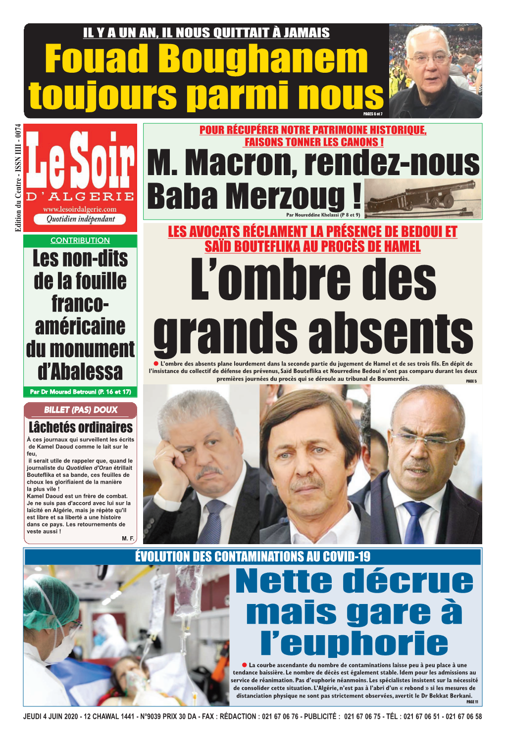 M. Macron, Rendez-Nous Baba Merzoug