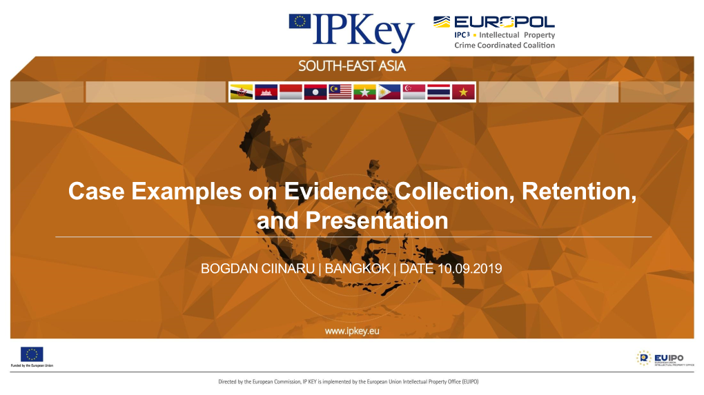 Case Examples on Evidence Collection, Retention, and Presentation