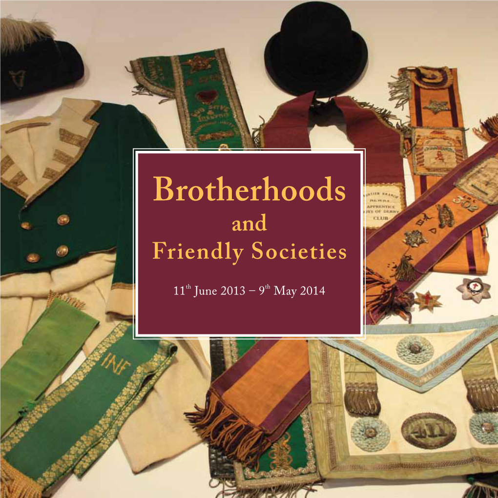 Brotherhoods and Friendly Societies Booklet