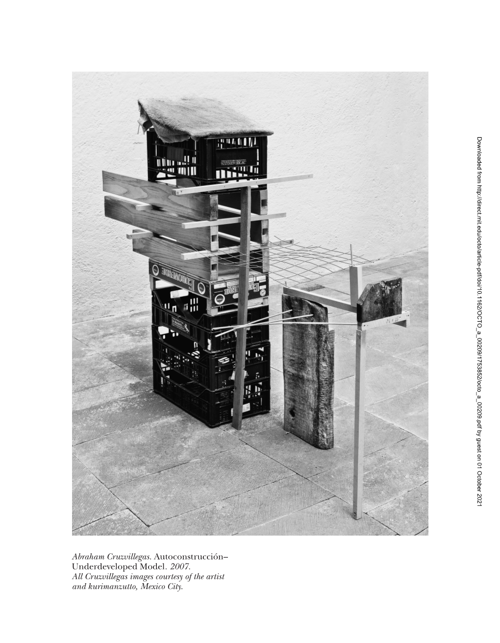 Abraham Cruzvillegas. Autoconstrucción– Underdeveloped Model