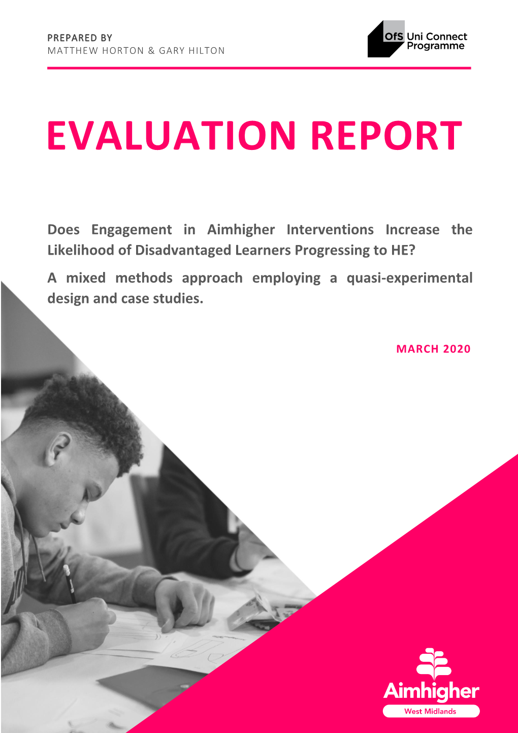 Evaluation Report Evaluation Report